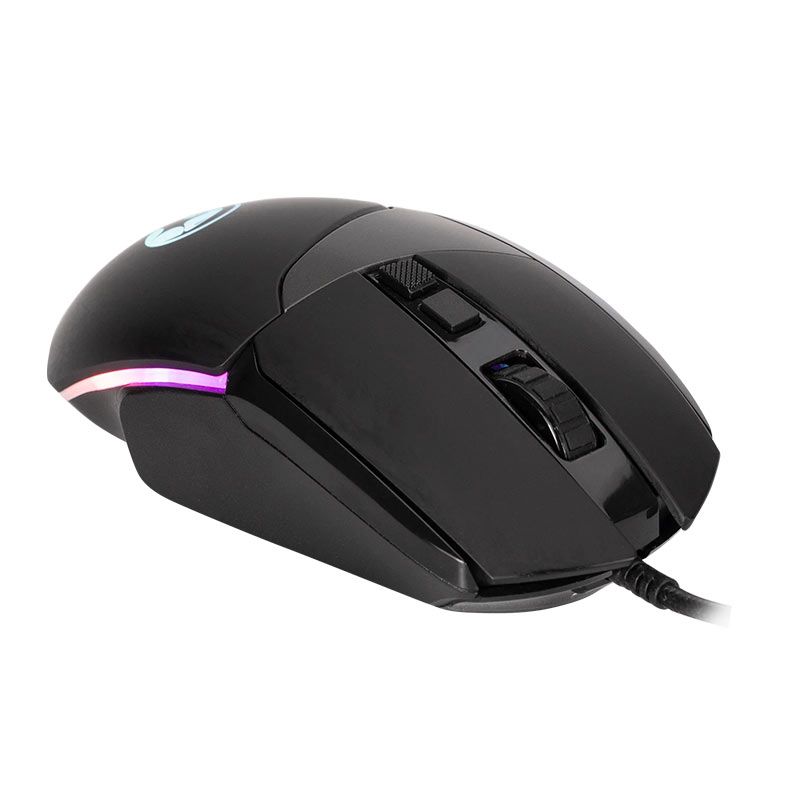 Kit Marvo 02, Teclado Gamer Rainbow USB, Mouse 12800DPI USB, Mousepad 900X400x3mm, Preto, MARVO-KIT02