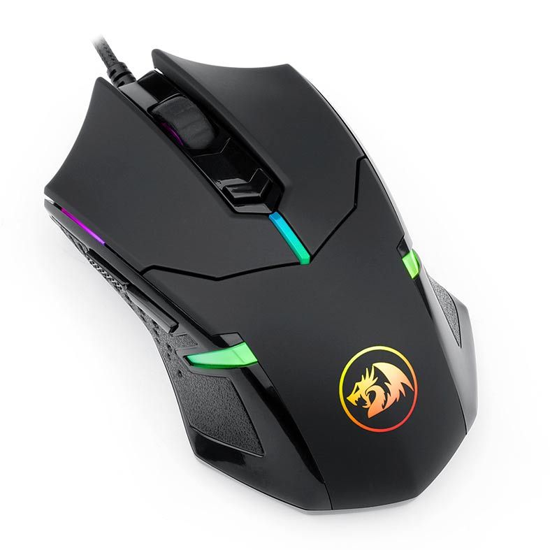 Mouse Gamer Redragon Centrophorus 2 RGB 7200DPI, M601-RGB