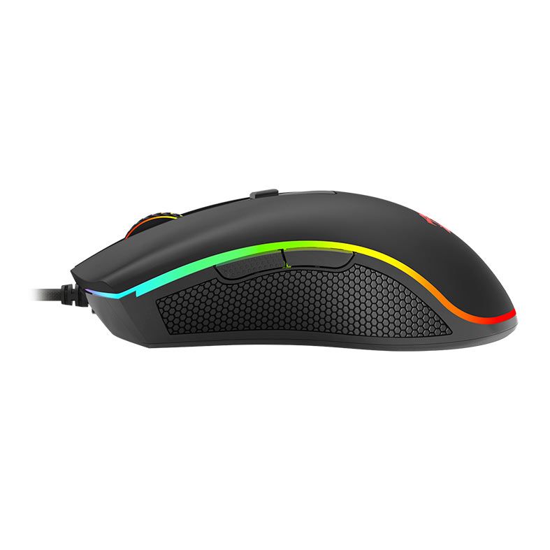 Mouse Gamer Redragon Cypher, RGB, 12800DPI, 7 Botoes, Preto, M611-RGB