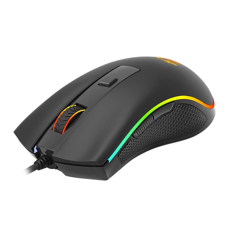 Mouse Gamer Redragon Cypher, RGB, 12800DPI, 7 Botoes, Preto, M611-RGB