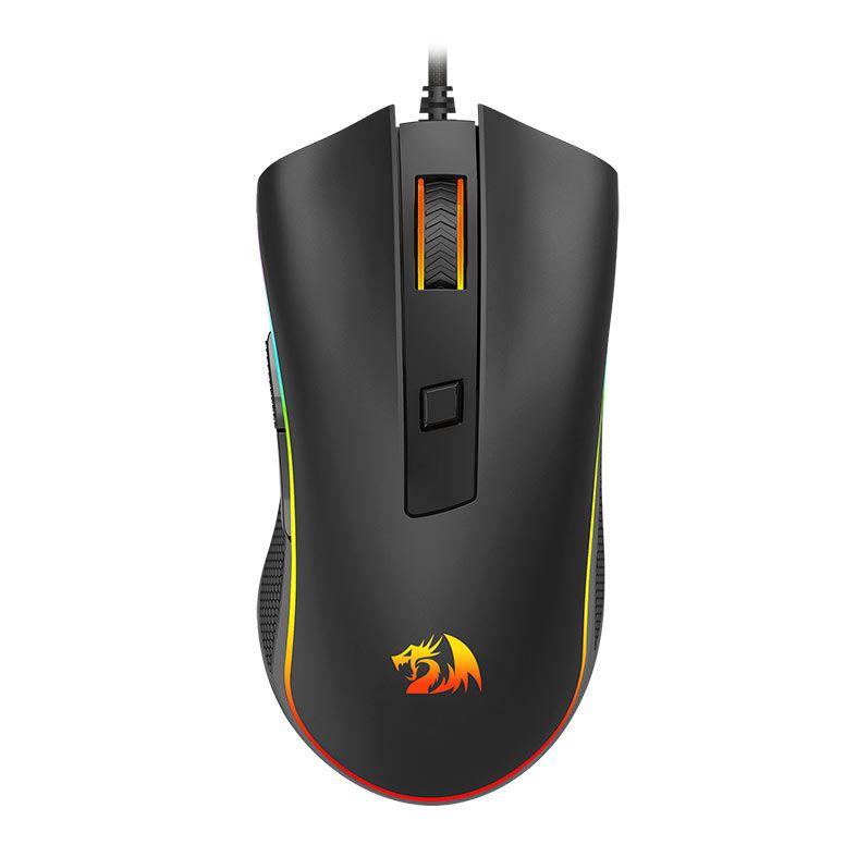 Mouse Gamer Redragon Cypher, RGB, 12800DPI, 7 Botoes, Preto, M611-RGB