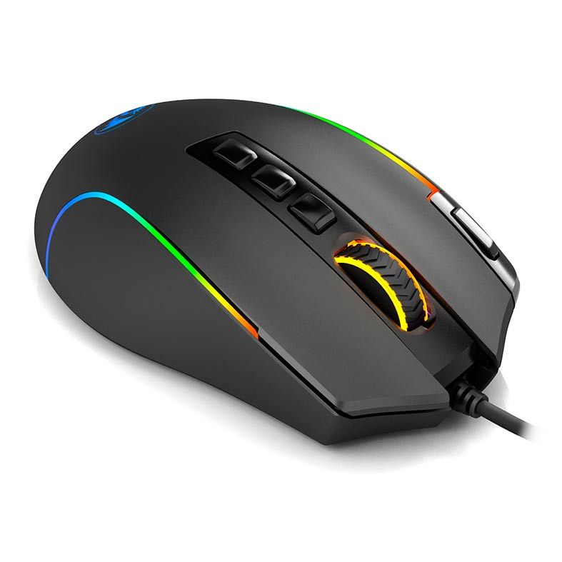 Mouse Gamer Redragon Predator RGB 8000DPI, M612-RGB