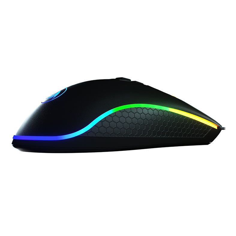 Mouse Gamer Redragon King Cobra, RGB, 24000DPI, 8 Botoes, Preto, M711-FPS