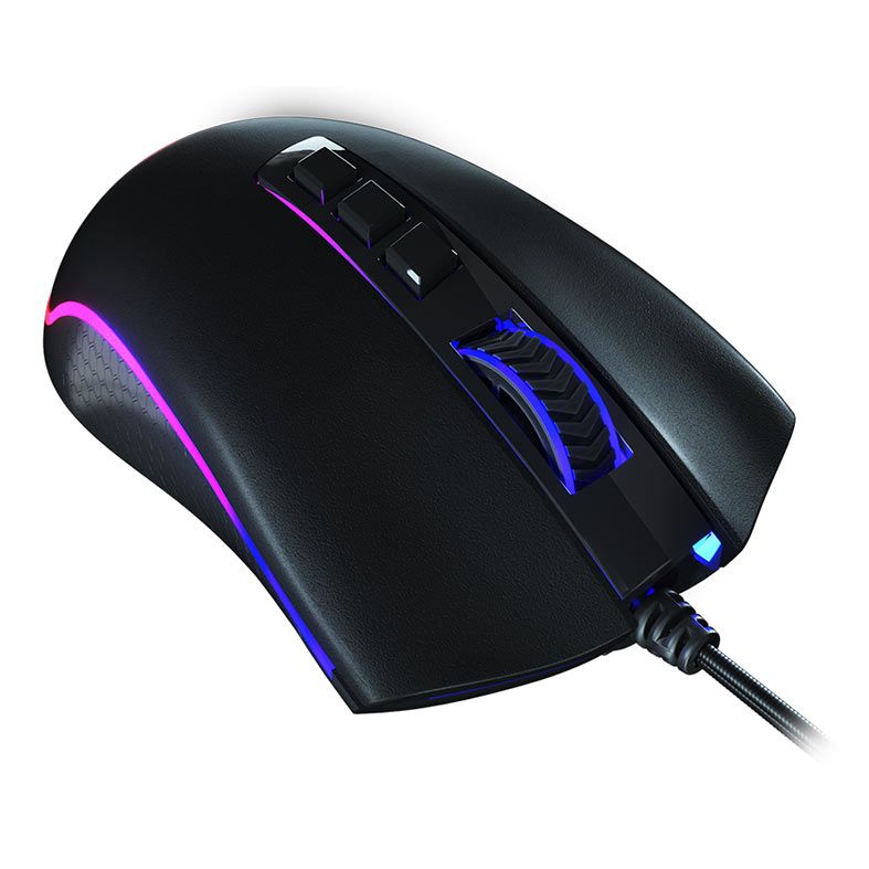 Mouse Gamer Redragon King Cobra, RGB, 24000DPI, 8 Botoes, Preto, M711-FPS