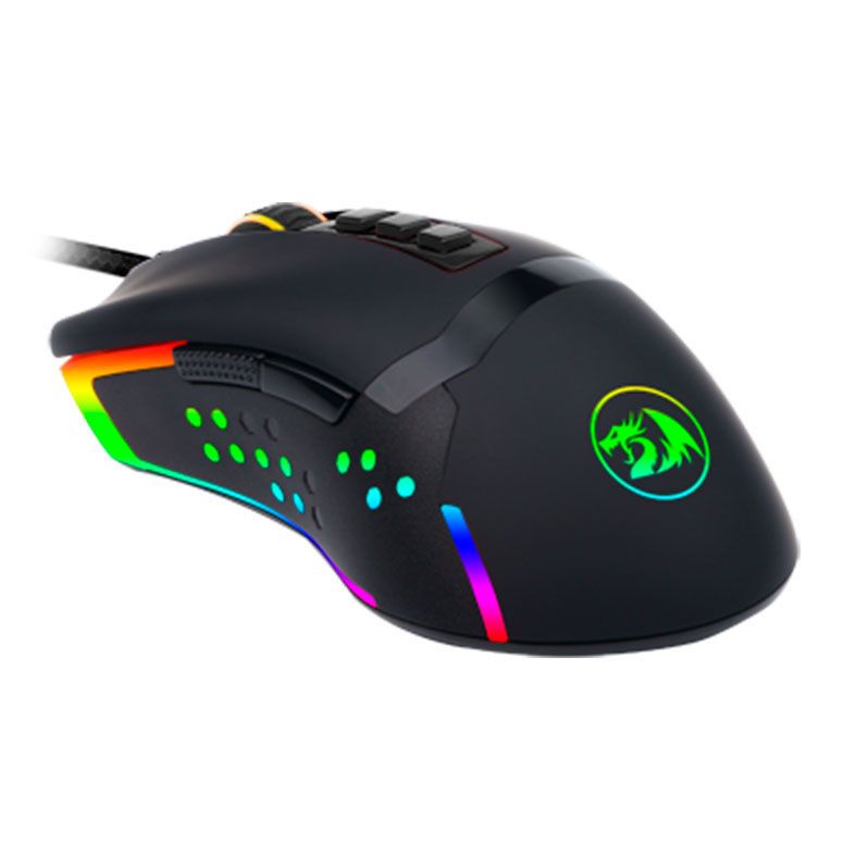 Mouse Gamer Redragon Octopus RGB 10000DPI 8 Botoes, M712RGB