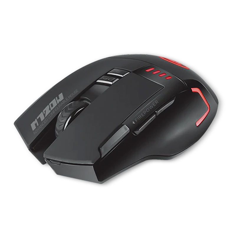 Mouse Gamer Marvo M720W, Rainbow, Wireless, 4800DPI, 8 Botoes, Preto, M720W