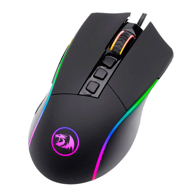 Mouse Gamer Redragon Lonewolf 2 RGB 32000 9 Botoes, M721-PRO