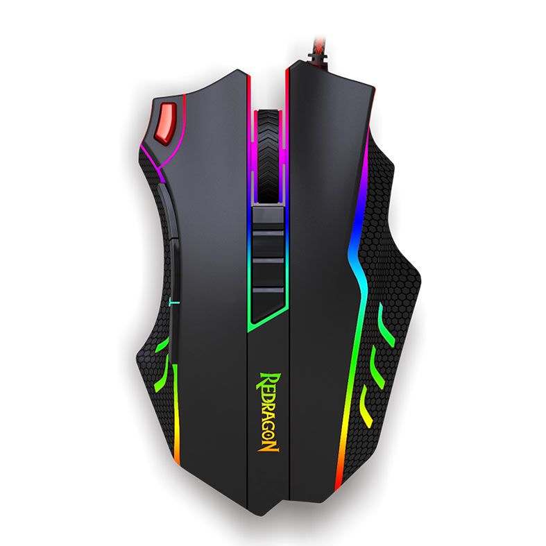 Mouse Gamer Redragon Titanoboa 2 Chroma, RGB, 32000DPI, 10 Botoes, Preto, M802-RGB-1