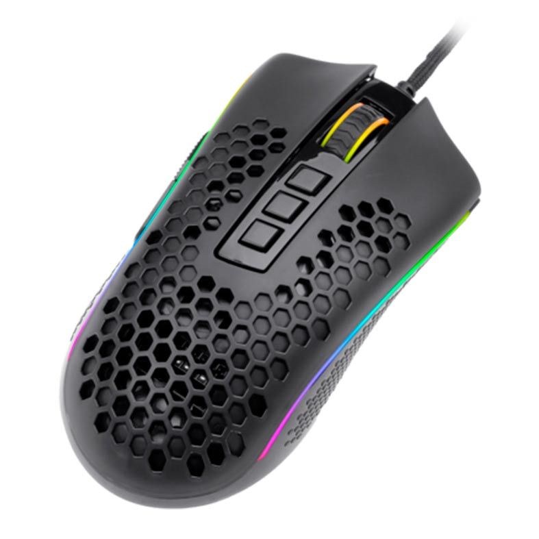 OPENBOX Mouse Gamer Redragon Storm RGB 12400DPI Preto, M808-RGB