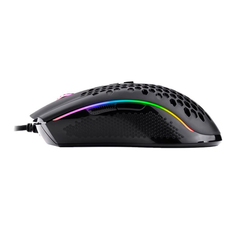 Mouse Gamer Redragon Storm RGB 12400DPI Preto, M808-RGB