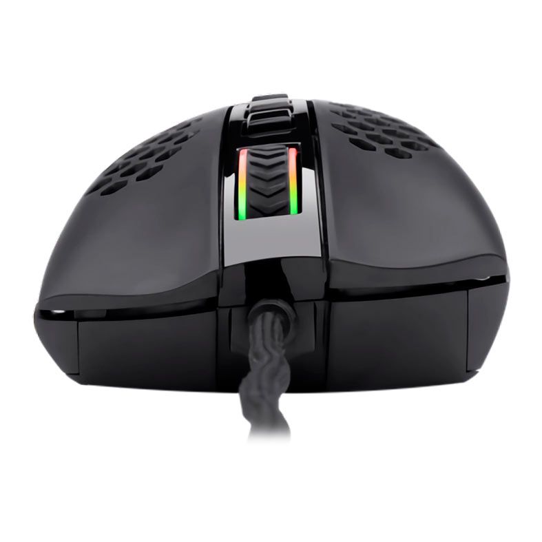 Mouse Gamer Redragon Storm RGB 12400DPI Preto, M808-RGB