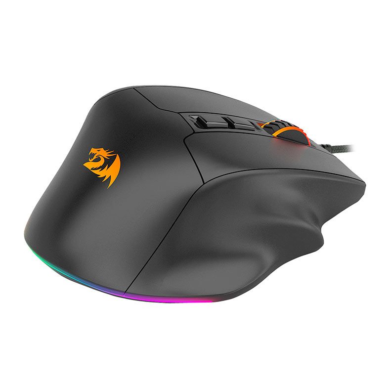 Mouse Gamer Redragon Aatrox, RGB, 12400DPI, 15 Botoes, Preto, M811-RGB