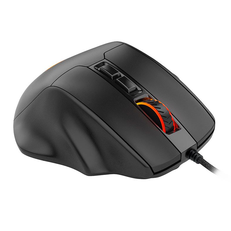 Mouse Gamer Redragon Aatrox, RGB, 12400DPI, 15 Botoes, Preto, M811-RGB