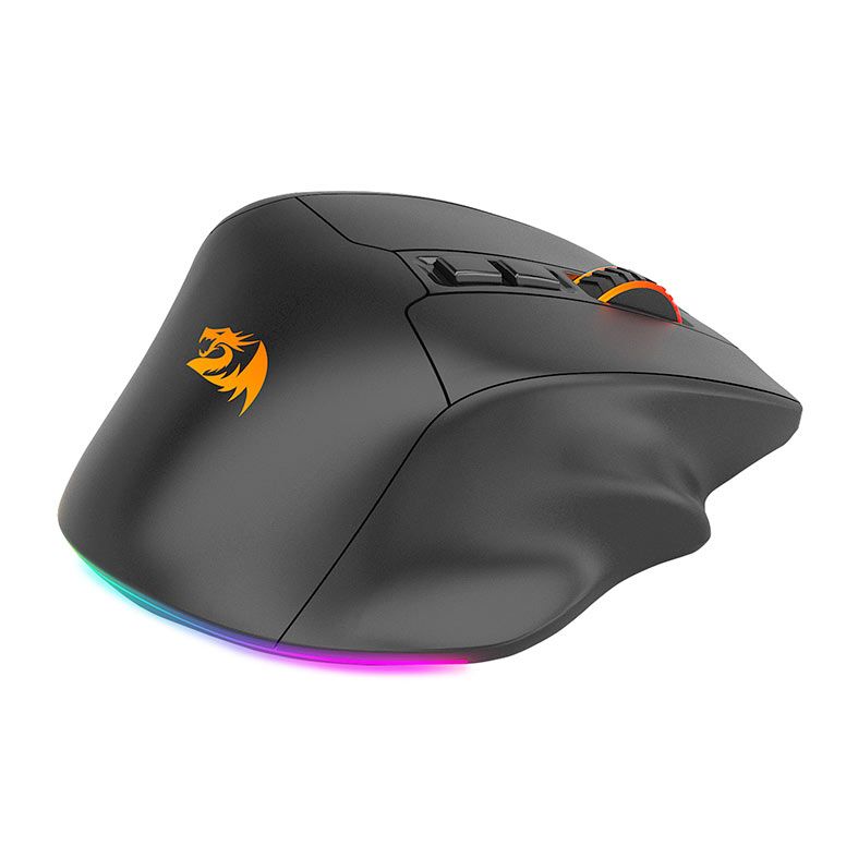 Mouse Gamer Redragon Aatrox Pro, RGB, 26000DPI, 15 Botoes, Wireless, Preto, M811RGB-PRO