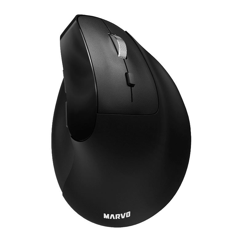 Mouse Marvo M811W, 1600DPI, 6 Botoes, Wireless, Preto, M811W