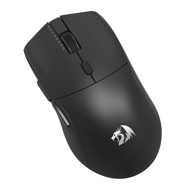 Mouse Gamer Redragon Neva Pro, RGB, 26000DPI, 6 Botoes, Wireless, Preto, M815-PRO