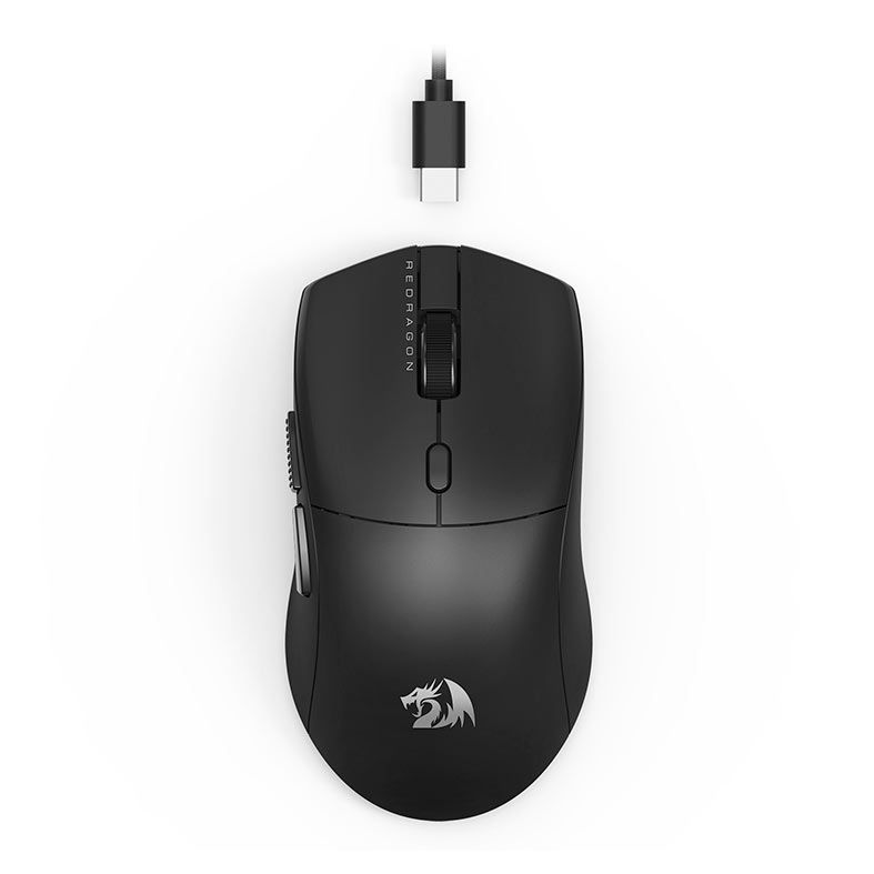 Mouse Gamer Redragon Neva, 26000DPI, 6 Botoes, Preto, M815