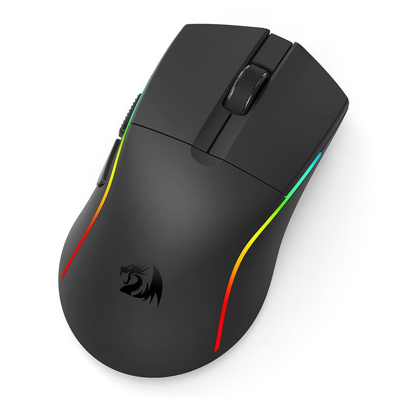 OPENBOX Mouse Gamer Redragon Deicide Pro, RGB, 26000DPI, 5 Botoes, Wireless, Preto, M816-PRO