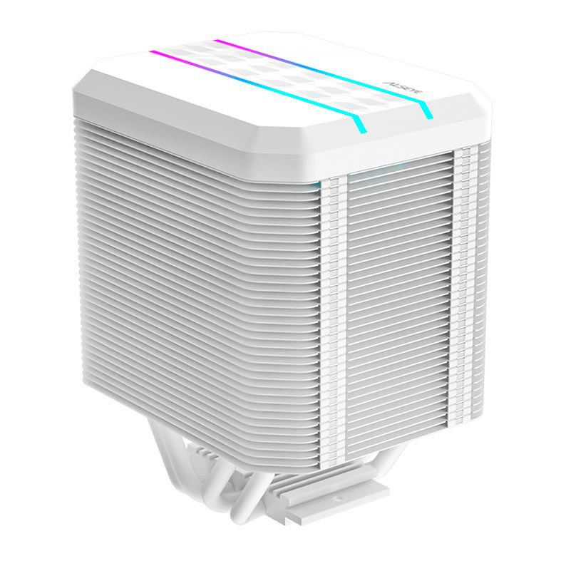 Cooler Para Processador Alseye Max M90-W, ARGB, 92mm, Branco, M90-W-ALSEYE