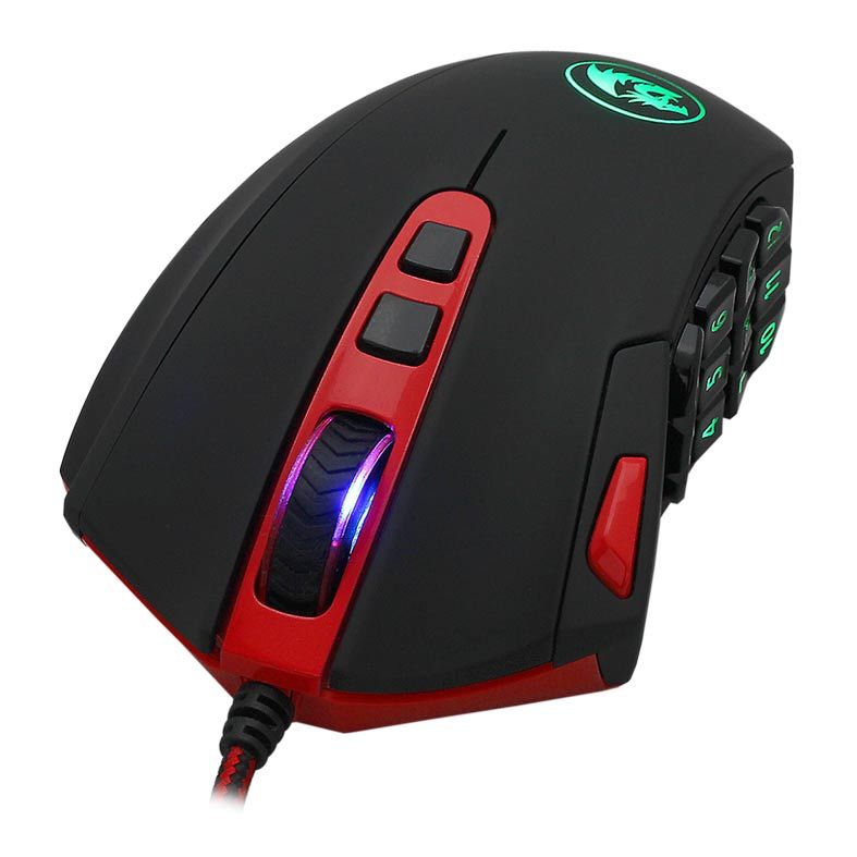 Mouse Gamer Redragon Perdition 3 RGB 12400DPI 18 Botoes, M901-2