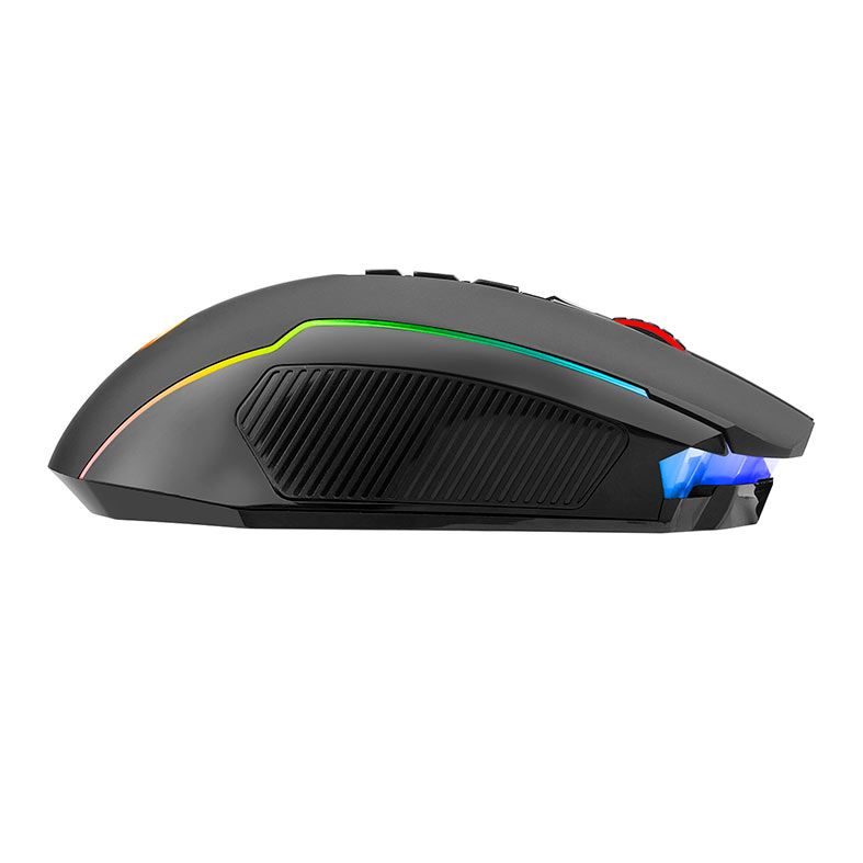 Mouse Gamer Redragon Nix, RGB, 10000DPI, 9 Botoes, Wireless, Preto, M914-RGB