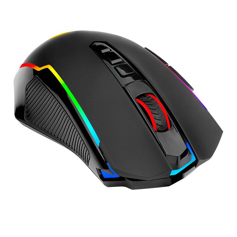 Mouse Gamer Redragon Nix, RGB, 10000DPI, 9 Botoes, Wireless, Preto, M914-RGB