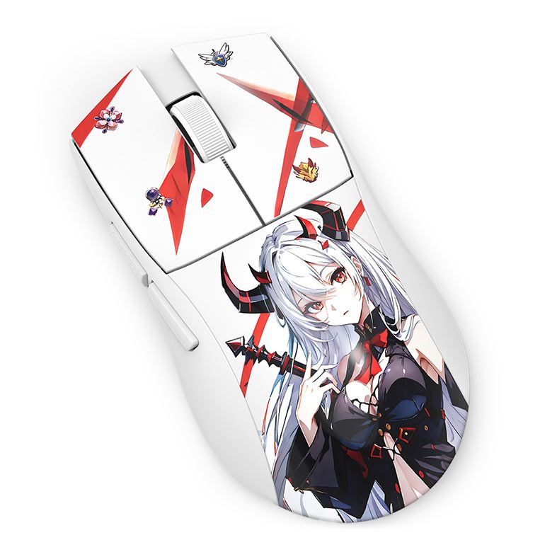 Mouse Gamer Redragon K1ng Pro, 26000DPI, 5 Botoes, Wireless, Branco, M916AK-PRO
