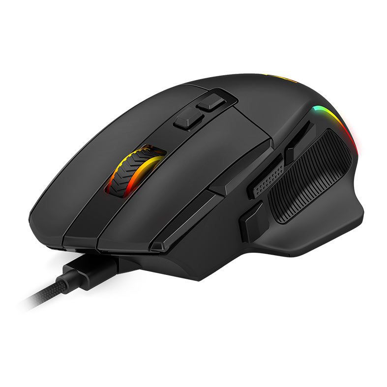 Mouse Redragon Viper, RGB, 24000DPI, 10 Botoes, Preto, M925