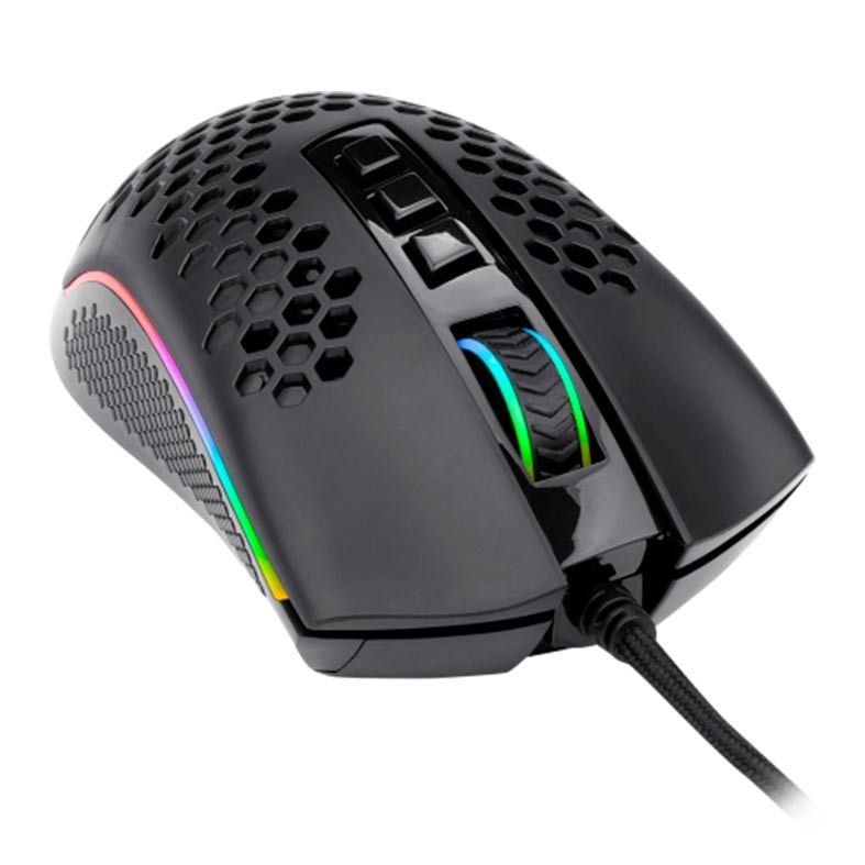 Mouse Gamer Redragon Storm Elite RGB 16000DPI Preto, M988-RGB
