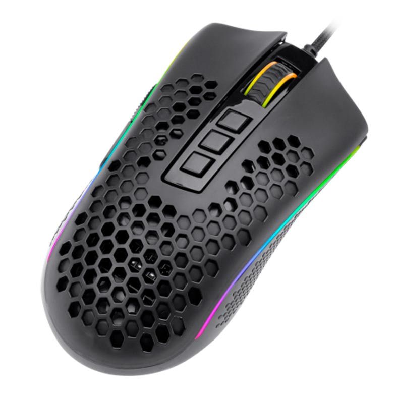 Mouse Gamer Redragon Storm Elite RGB 16000DPI Preto, M988-RGB