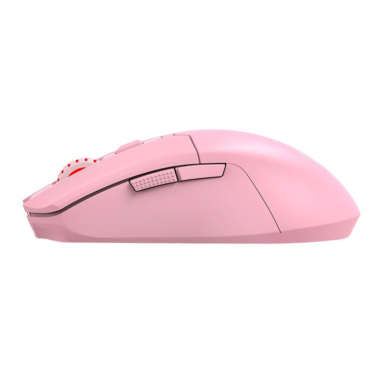 Mouse Gamer Redragon Fyzu Pro, 26000DPI, 6 Botoes, Wireless, Rosa, M995P-PRO