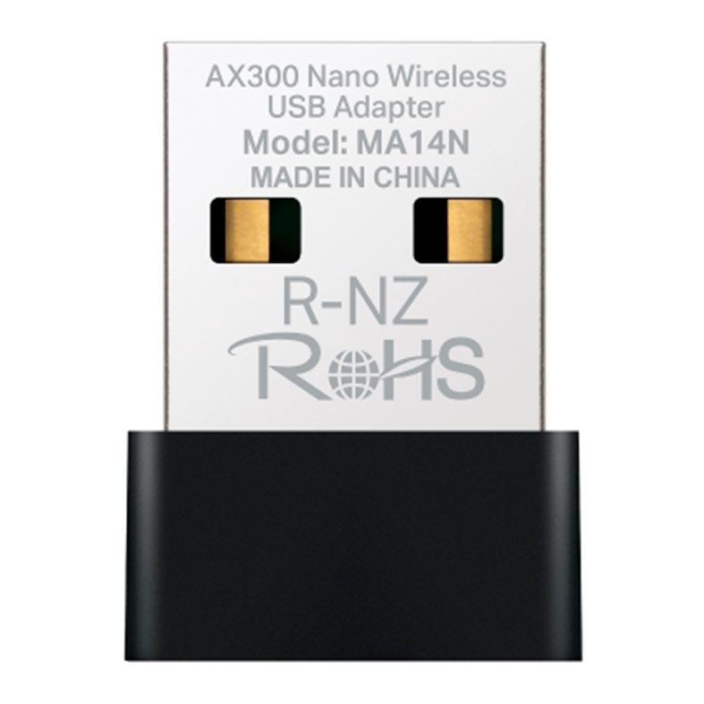 Mini Adaptador Mercusys USB Wifi 6 AX3000, MA14N