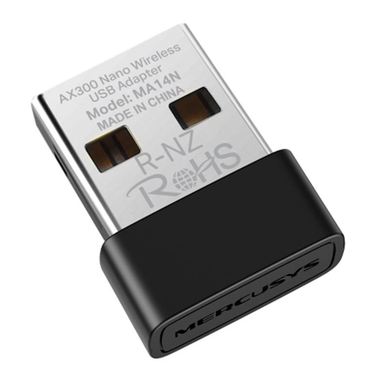 Mini Adaptador Mercusys USB Wifi 6 AX3000, MA14N