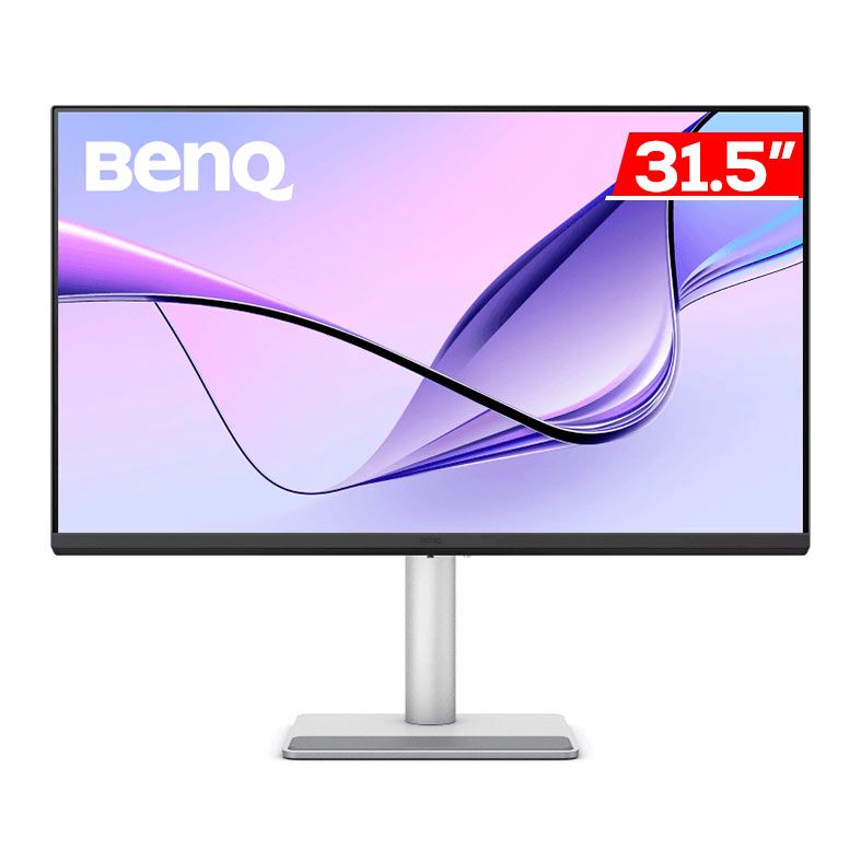 Monitor Benq MA320U 4K Para Macbook Pro/Air, 32 Pol, IPS, 2 x USB-C, 60Hz, 5ms, Fonte 90W, HDMI/DP, MA320U