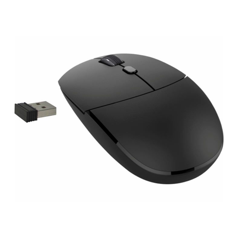 Mouse K-MEX MA-A734, Wireless, 2400DPI, 4 Botoes, Preto, MAA734OI001CB0X