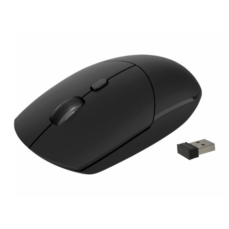 Mouse K-MEX MA-A734, Wireless, 2400DPI, 4 Botoes, Preto, MAA734OI001CB0X