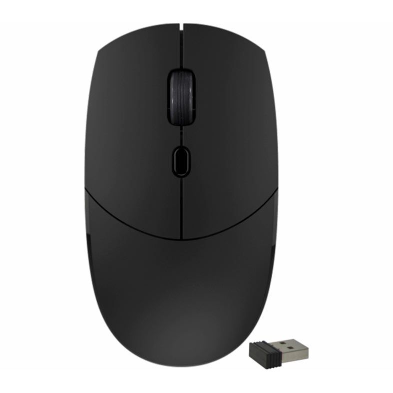 Mouse K-MEX MA-A734, Wireless, 2400DPI, 4 Botoes, Preto, MAA734OI001CB0X