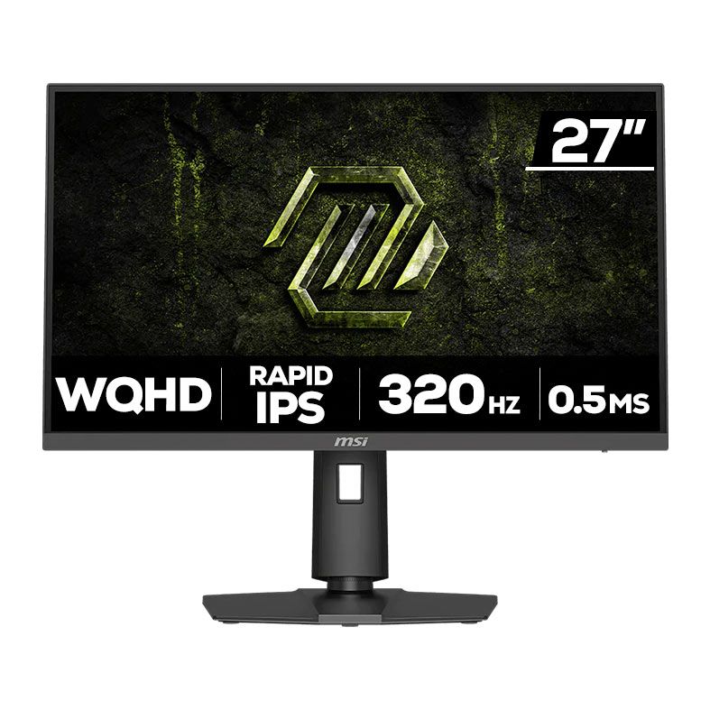 Monitor Gamer MSI MAG, 27 Pol, Rapid IPS, WQHD, 0.5ms, 320Hz, HDMI/DP, MAG-274QPF-X32