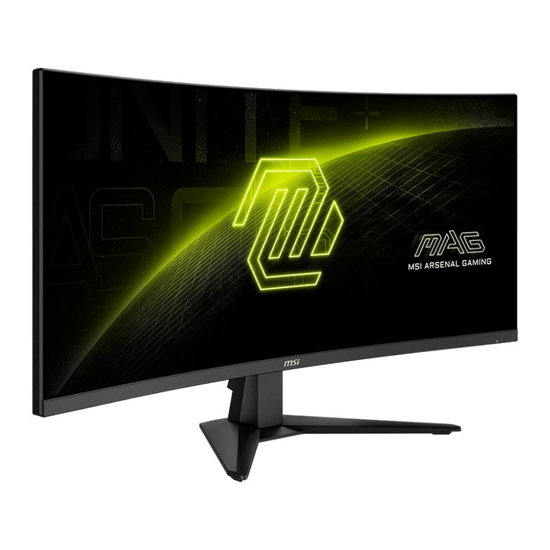 Monitor Gamer MSI MAG 346CQ, 34 Pol, Curvo, VA, UWQHD, 1ms, 180Hz, Adaptive-Sync, HDMI/DP, MAG-346CQ