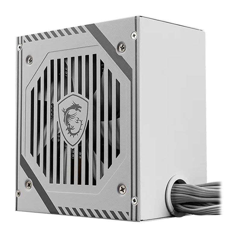 Fonte MSI MAG A650BNL White, 650W, 80 Plus Bronze, Branca, MAG-A650BNL-WHITE