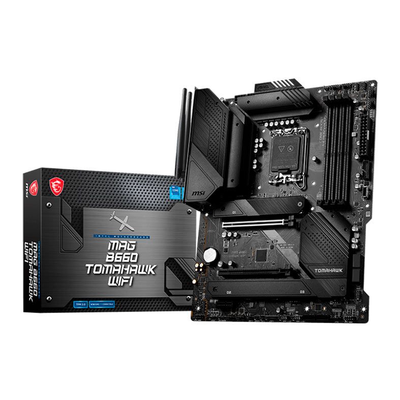 Placa Mae Msi MAG B660 Tomahawk WIFI, DDR5, Socket LGA1700, ATX, Chipset Intel B660, MAG B660 TOMAHAWK WIFI