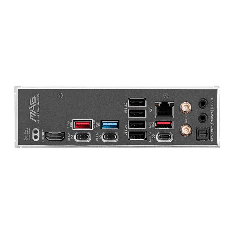 Placa Mae MSI MAG B850 Tomahawk Max WiFi, DDR5, Socket AMD AM5, ATX, Chipset AMD B850, MAG-B850-TOMAHAWK-MAX-WIFI