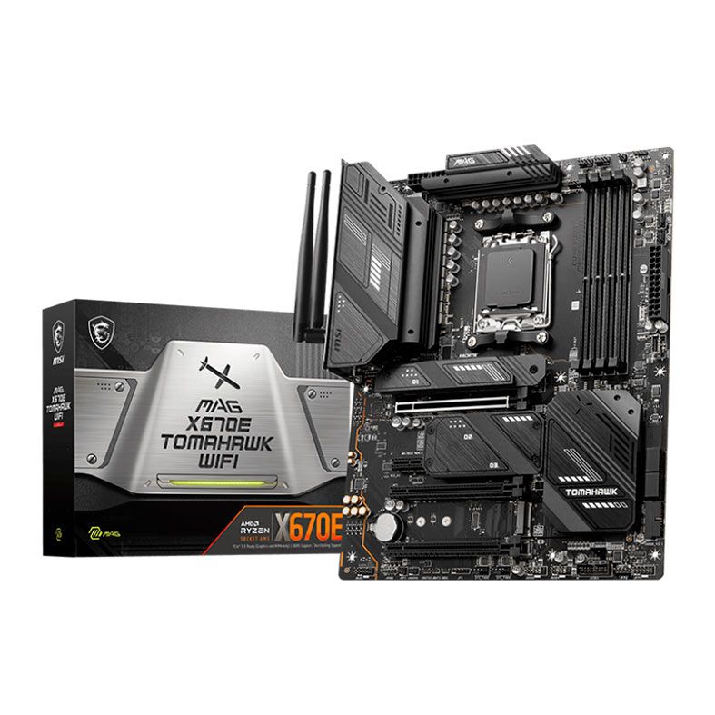Placa Mae MSI MAG X670E Tomahawk Wifi, DDR5, Socket AM5, ATX, Chipset AMD X670, MAG-X670E-TOMAHAWK-WIFI