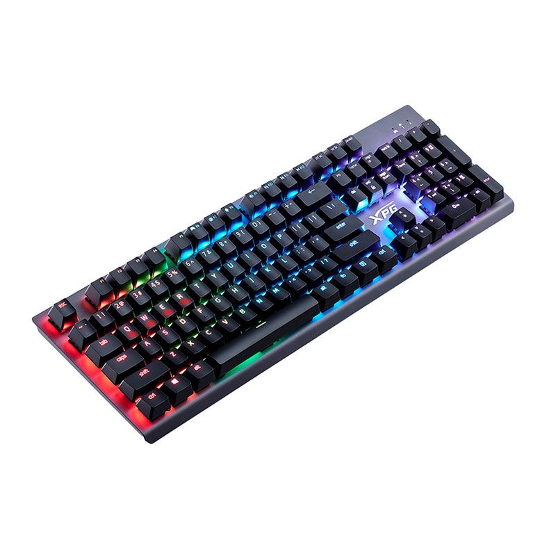 Teclado Gamer XPG Mage, RGB, Switch Vermelho, MAGE104RD-BKCWW