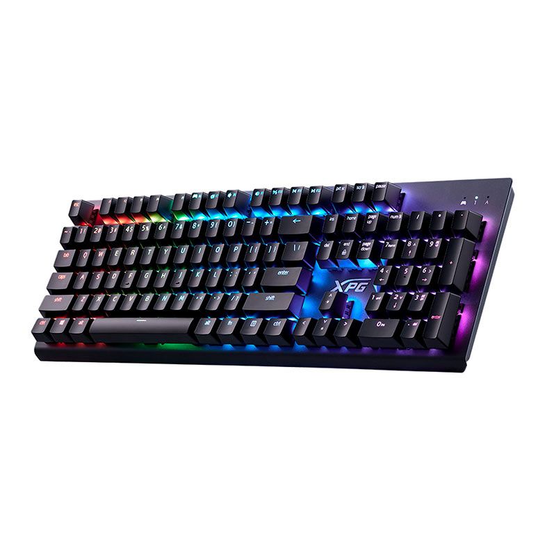 Teclado Gamer XPG Mage, RGB, Switch Vermelho, MAGE104RD-BKCWW