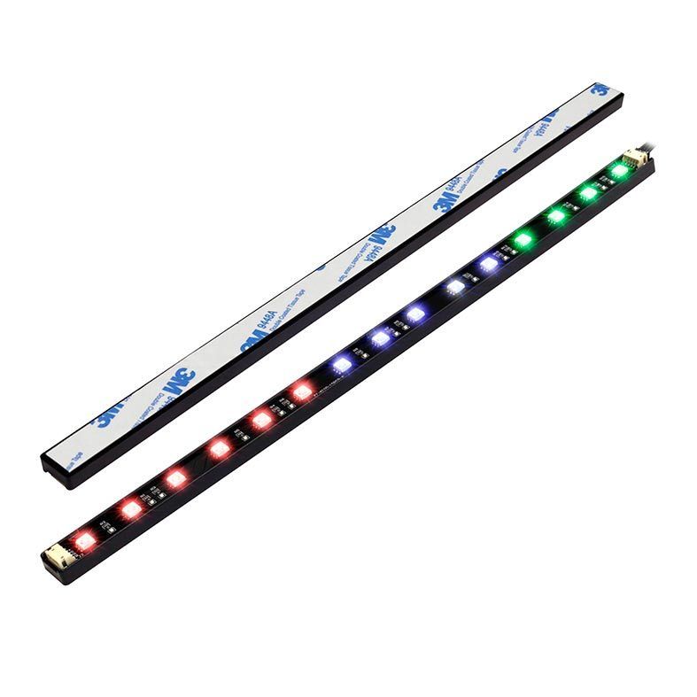 Kit Ventoinhas Pichau Gaming Feather X RGB 3x120mm + Barra de LED Aigo Magical Light Bar 2x30cm RGB