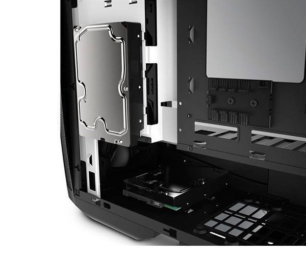 Gabinete NZXT Manta Matte White, CA-MANTW-W1