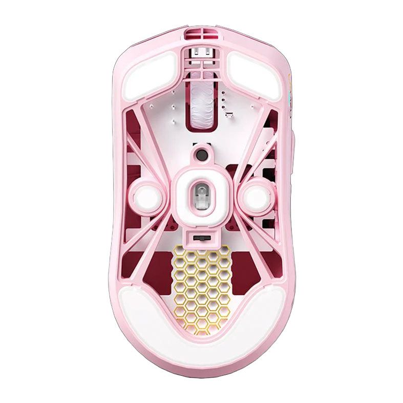 Mouse Gamer Lamzu Maya X, 8K, 30000DPI, 6 Botoes, Wireless, Light Pink, MAYA-X-LIGHT-PINK
