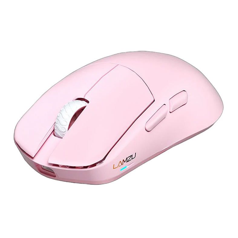 Mouse Gamer Lamzu Maya X, 8K, 30000DPI, 6 Botoes, Wireless, Light Pink, MAYA-X-LIGHT-PINK