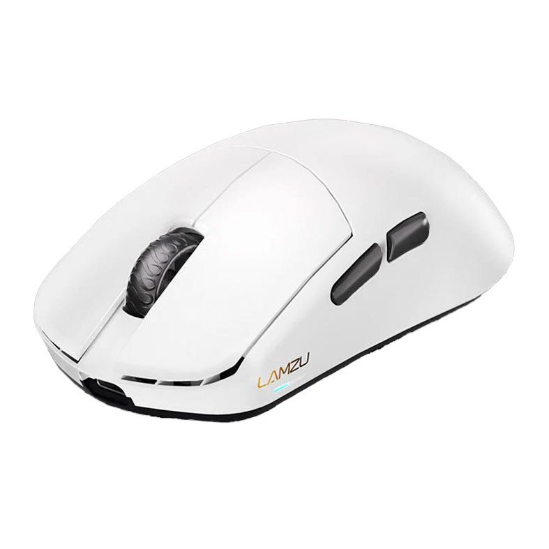 Mouse Gamer Lamzu Maya X, 8K, 30000DPI, 6 Botoes, Wireless, White, MAYA-X-WHITE